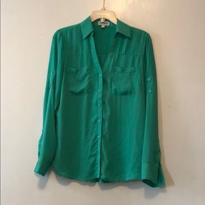 Seafoam/aqua green Express Portofino shirt